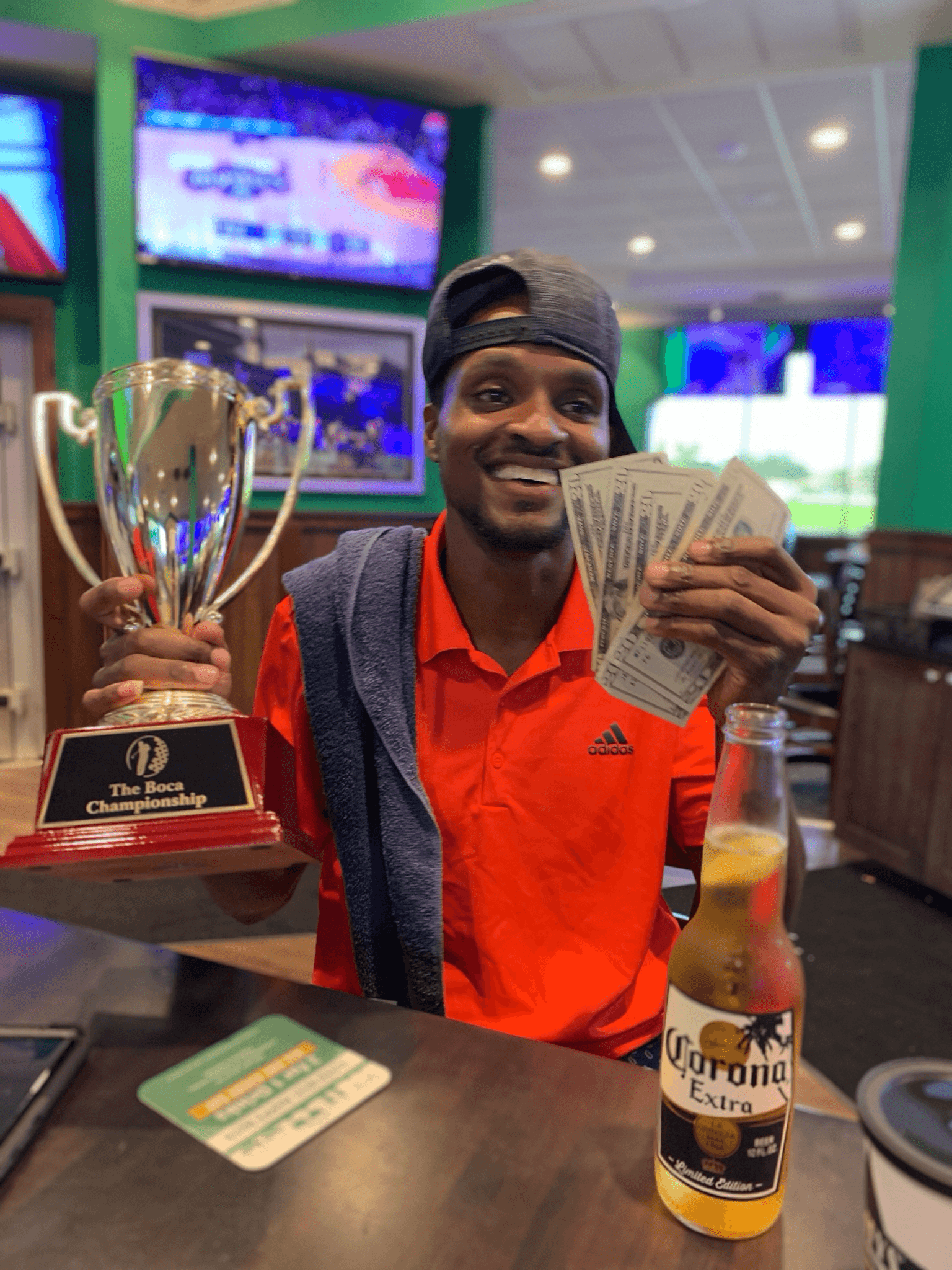 2019 Boca Championship champion Dave “Not Nice” Forbes