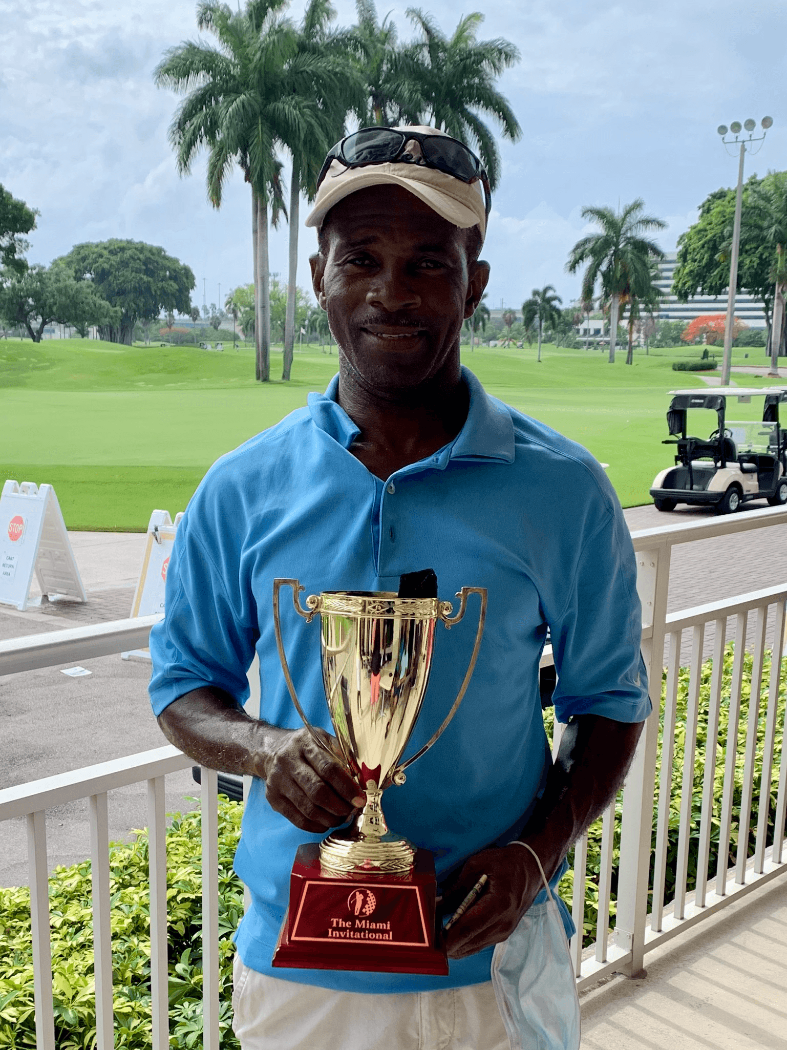 2020 Miami Invitational champion Garfield “Junior” Walker